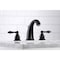 Kingston Brass KB980AL Victorian 2-Handle 8" Widespread Bathroom Faucet, Matte Black KB980AL - alternate 5